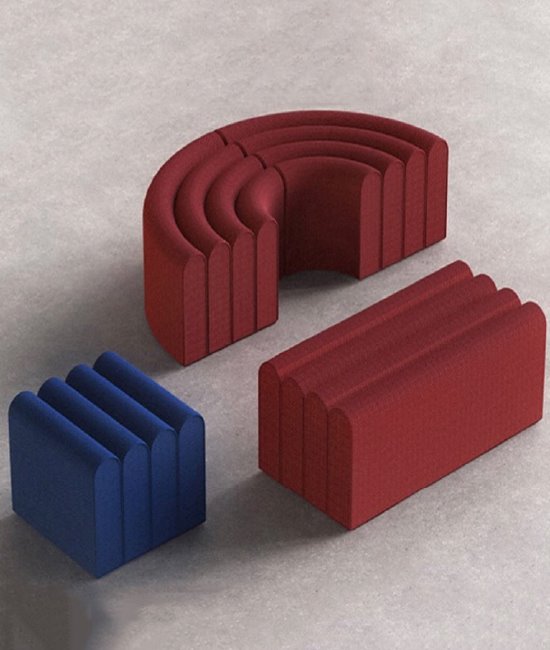 Cube Design Chair 큐브 디자인 체어